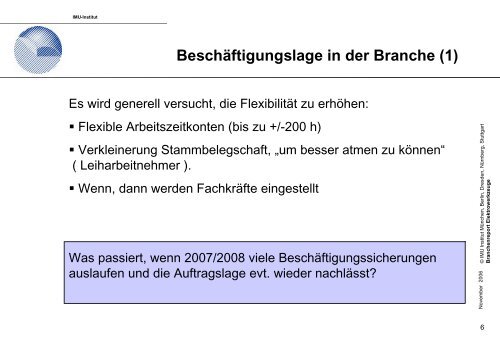 Branchenreport Elektrowerkzeuge - IG Metall Region Stuttgart