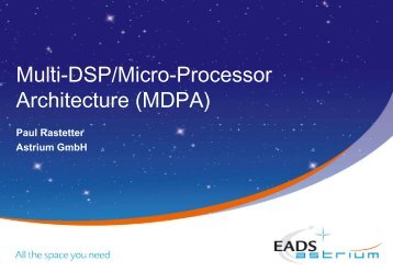 MDPA ASIC - Microelectronics - ESA