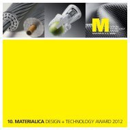 Yearbook MATERIALICA Design & Technology Award 2012