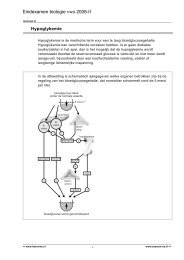 Eindexamen biologie vwo 2008-II - VWO-Examens