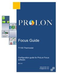 T1100 Focus Guide - ProLon