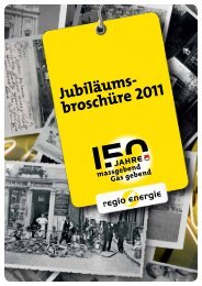 Trinkwasser und Strom stossen dazu ... - Regio Energie Solothurn