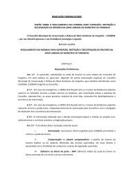 RESOLUÃÃO CODEMA 02/2007 - CODEMA :: Varginha - MG