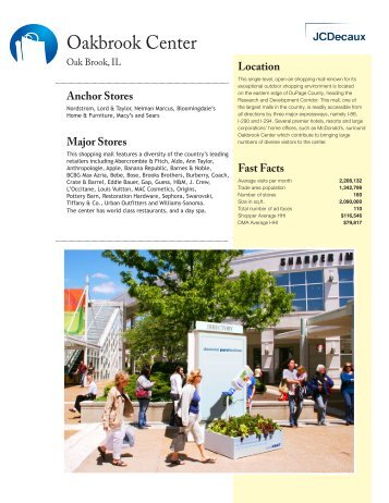 Download Mall Fact Sheet