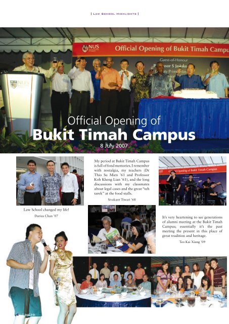 Vol 7 No. 1 January - June 2008 - Faculty of Law - National ...