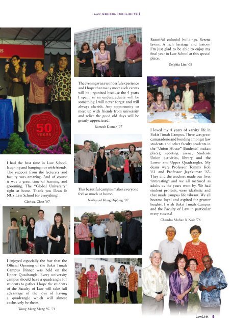 Vol 7 No. 1 January - June 2008 - Faculty of Law - National ...