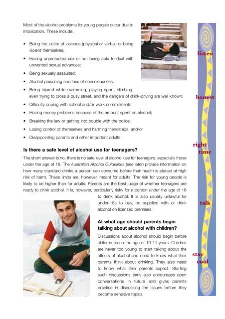 Teenagers and Alcohol: A guide for parents