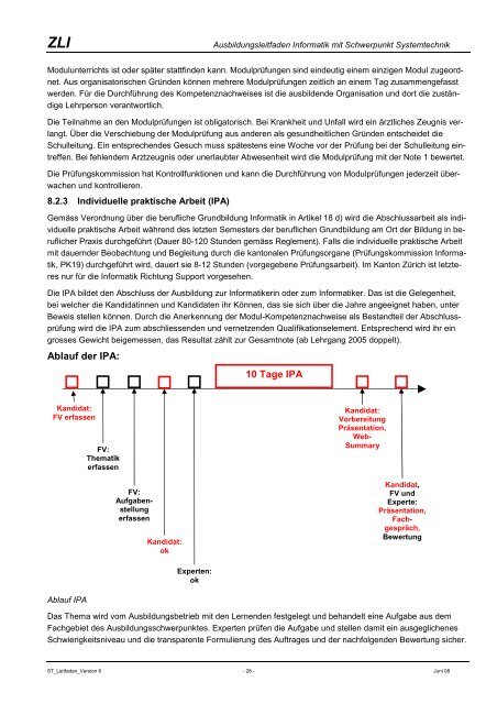 Ausbildungsleitfaden Informatik-Grundbildung - ICT-Berufsbildung