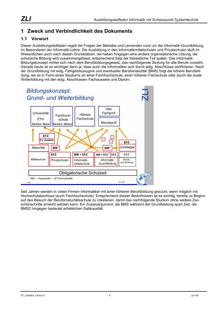 Ausbildungsleitfaden Informatik-Grundbildung - ICT-Berufsbildung