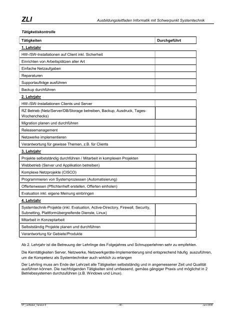 Ausbildungsleitfaden Informatik-Grundbildung - ICT-Berufsbildung