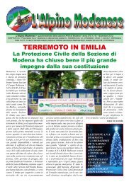 Dicembre 2012 - Sezione Modena