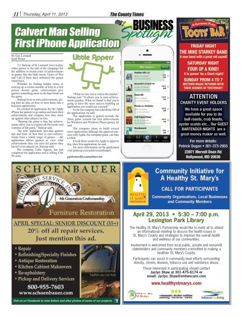 Download - County Times - Southern Maryland Online