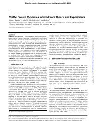 ProDy: Protein Dynamics Inferred from Theory and Experiments