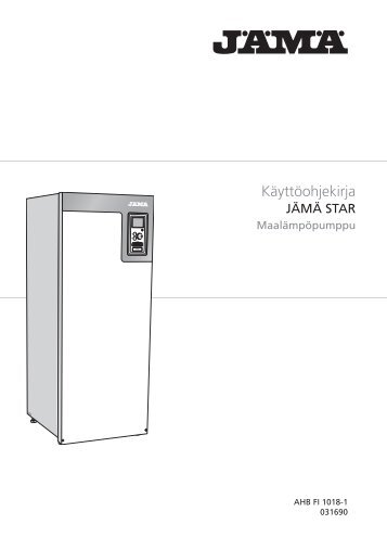 JÃƒÂ„MÃƒÂ„ Star 8, 10, 12, 15 ja 17 kW, kÃƒÂ¤yttÃƒÂ¶ohje - Kaukora