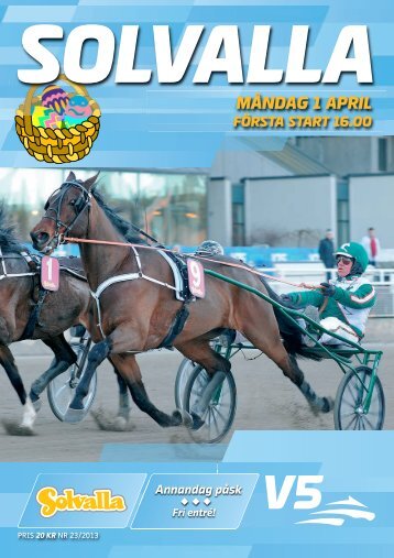 MÃƒÂ…NDAG 1 APRIL - Solvalla