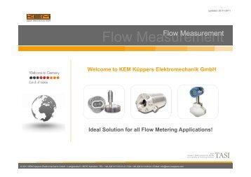 Flow Measurement - Cross Technical Services