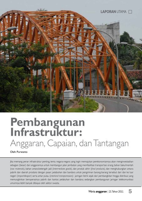 Majalah Warta Anggaran Edisi 21 - Direktorat Jenderal Anggaran ...