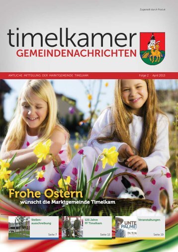 Frohe Ostern Frohe Ostern Frohe Ostern - Timelkam