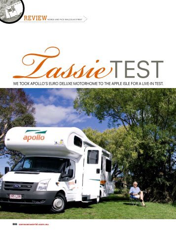 We tOOk APOllO'S euRO Deluxe mOtORhOme tO ... - Apollo Camper