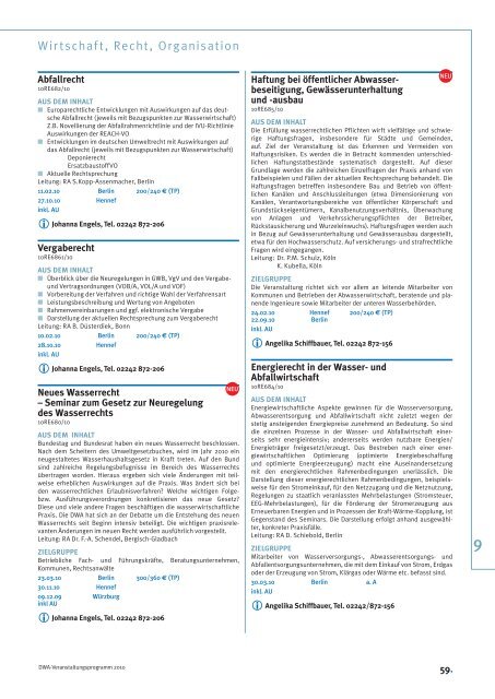 Veranstaltungs- programm - Messen Nord GmbH