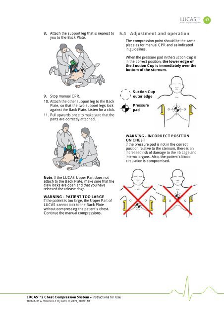 Instructions for Use GB - Lucas CPR