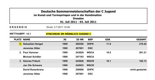 PDF mit Wettkampfergebnissen anzeigen - Sportmittelschule Dresden