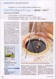 Artikel Goldberg Dichtheitsprüfung - Messen Nord GmbH