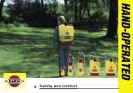 Safety and comfort - Hardi