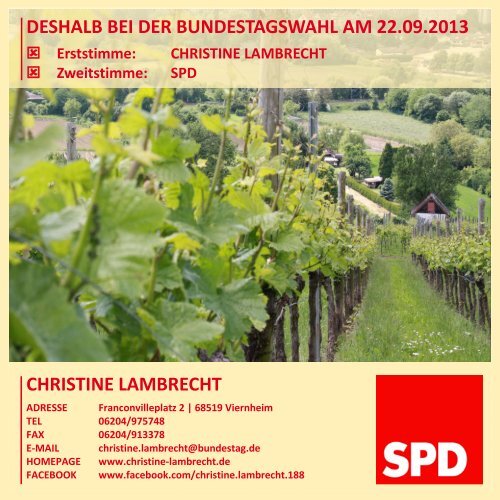 hier als PDF herunterladen - Christine Lambrecht