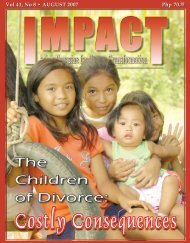 Vol 41, No 8 • AUGUST 2007 Vol 41 - IMPACT Magazine Online!