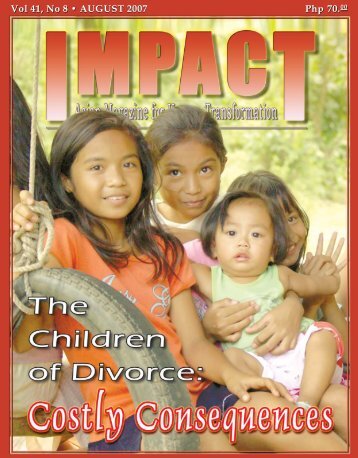 Vol 41, No 8 • AUGUST 2007 Vol 41 - IMPACT Magazine Online!