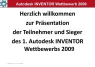 Autodesk INVENTOR Wettbewerb 2009 Kategorie ... - ARGE 3D-CAD