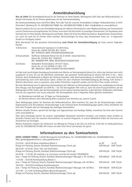 Heilkundeinstitut Graz - Dr. Ruediger Dahlke