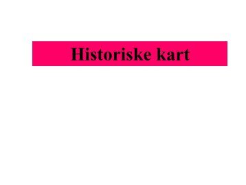 Historiske kart - Noddi