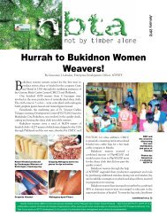 Hurrah to Bukidnon Women Weavers! on Women - Rainforestation