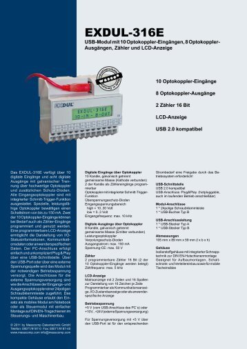 Datenblatt als PDF - Messcomp Datentechnik GmbH