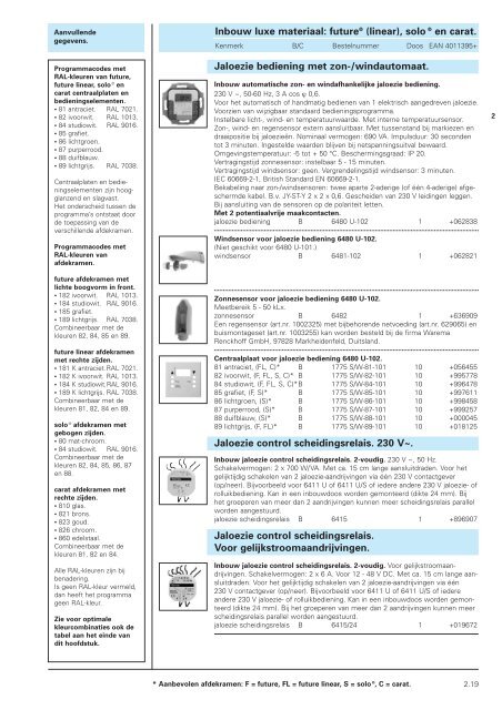 02 Luxe inbouw future solo en carat 2005/2006.pdf - Busch-Jaeger ...