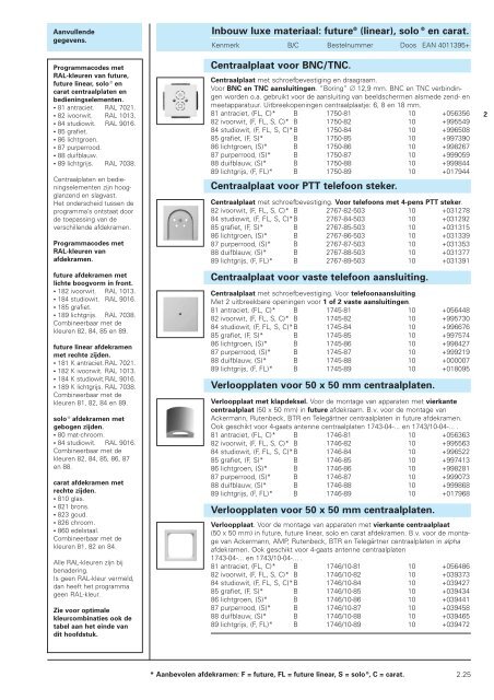 02 Luxe inbouw future solo en carat 2005/2006.pdf - Busch-Jaeger ...