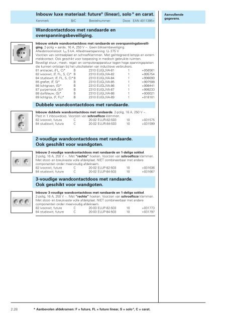 02 Luxe inbouw future solo en carat 2005/2006.pdf - Busch-Jaeger ...