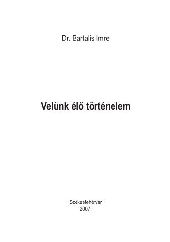 Dr. Bartalis Imre - Hungarovet