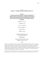 Jackson v. Canadian Northern Shield Insurance Co.