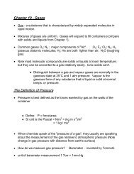 Worksheet Gas Laws - Chemistry At Central High School