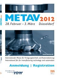 METAV - Messe Düsseldorf