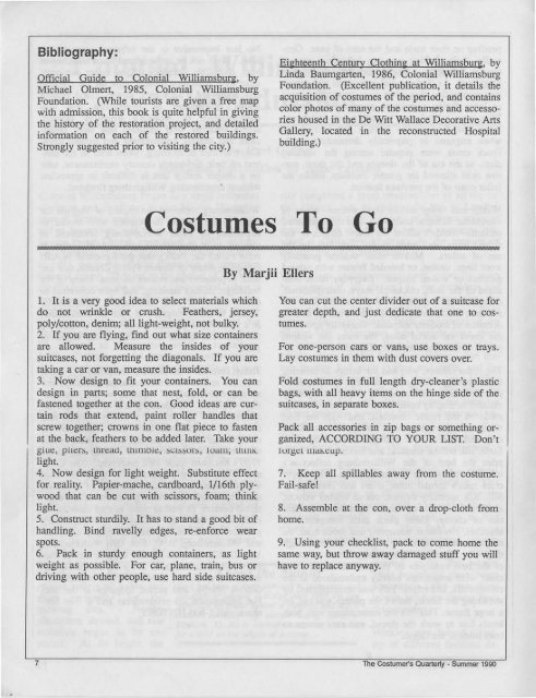 Vol 4 No 1 - International Costumers' Guild, Inc.