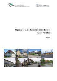 Oberzentrum - Regionaler Planungsverband München