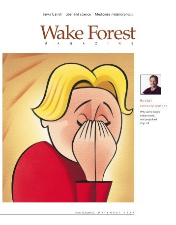Wake Forest Magazine, Dec. 1997 - Past Issues - Wake Forest ...