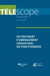 les politiques d'amÃ©nagement linguistique : un tour d'horizon