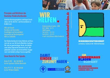 dksb flyer ksd aussen kurven.cdr - Deutscher Kinderschutzbund ...