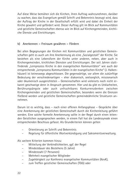 EKD Texte 88.qxd - Vineyard Gemeinschaften