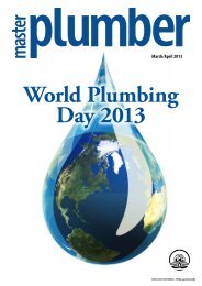 March/April 2013 - Master Plumbers Association of Queensland